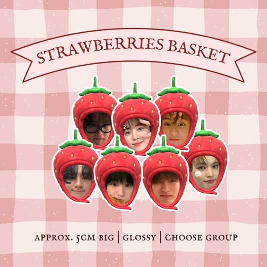 Strawberry Basket Sticker Pack