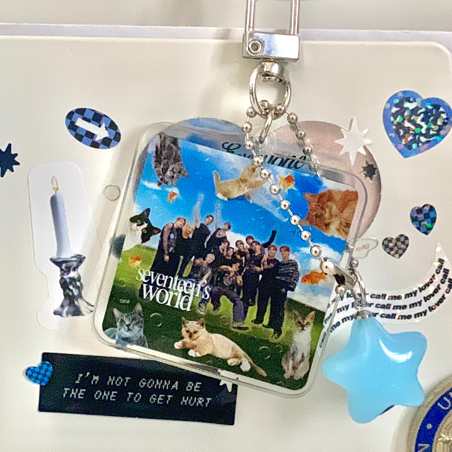 It’s A Cat’s World Keychain